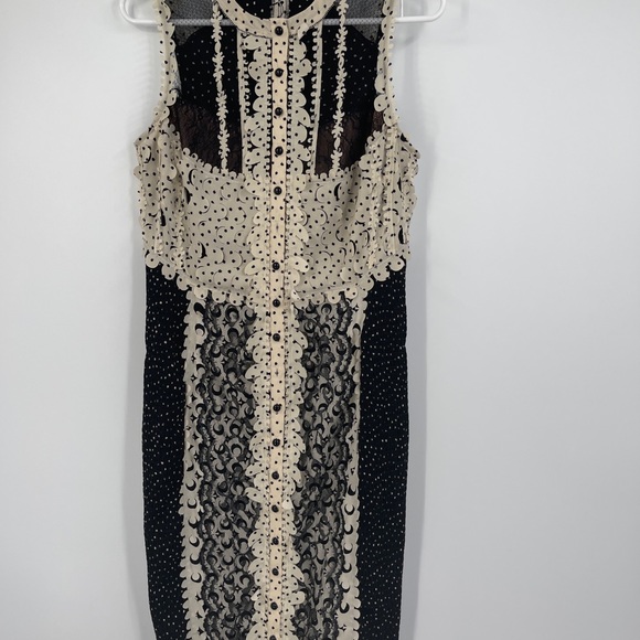 Beguile Dresses & Skirts - Anthropologie Beguile By Byron Lars Sz 6 Lasercut Dress
